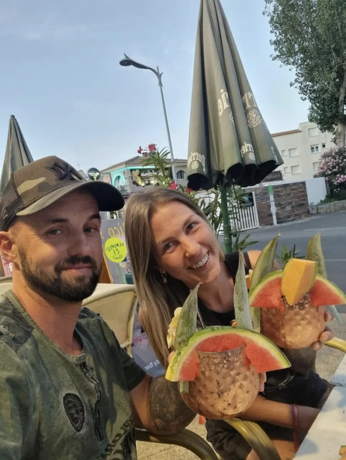 Herr Thompson mit seiner Frau